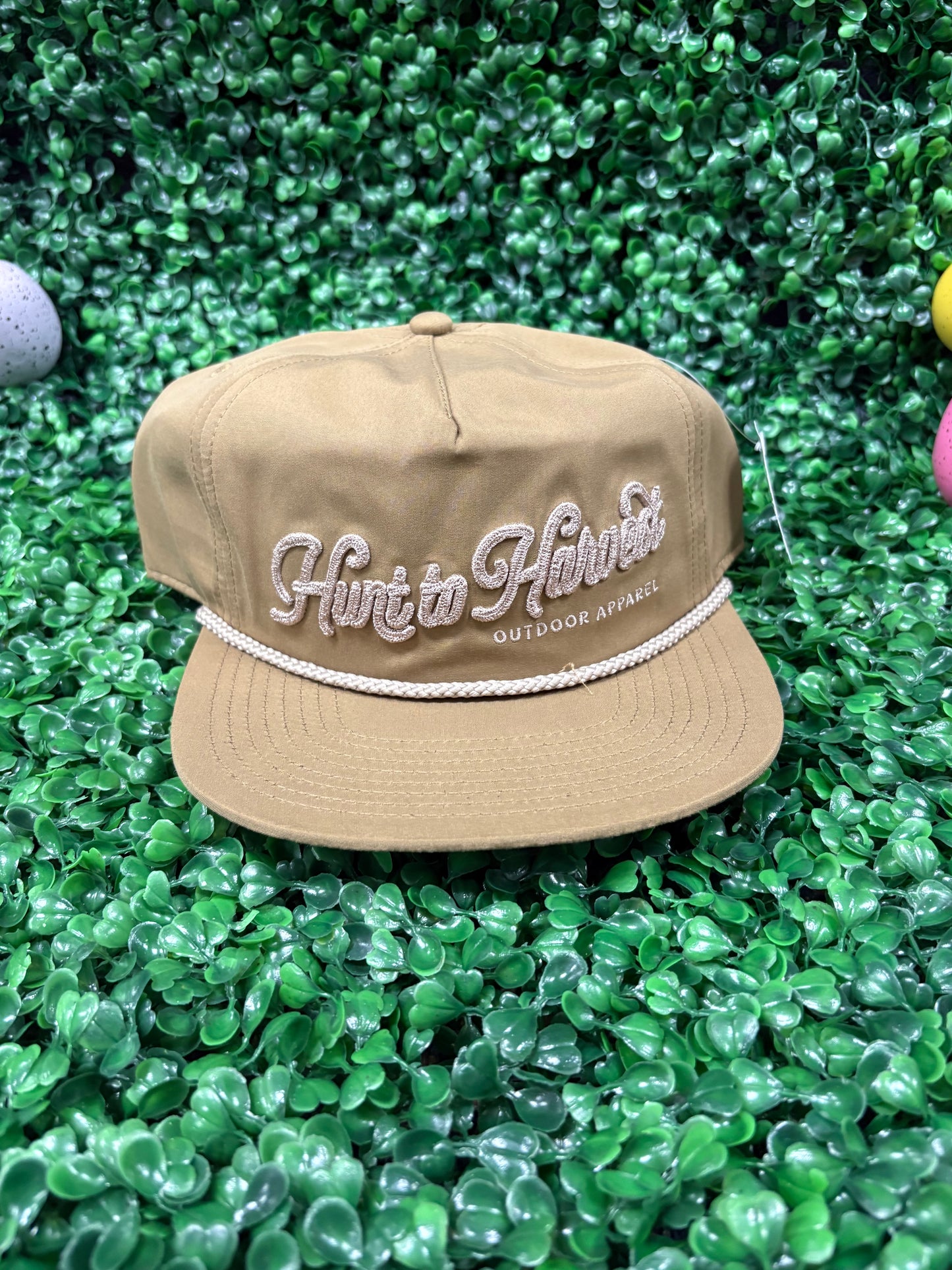 Hunt for harvest khaki flat bill hat