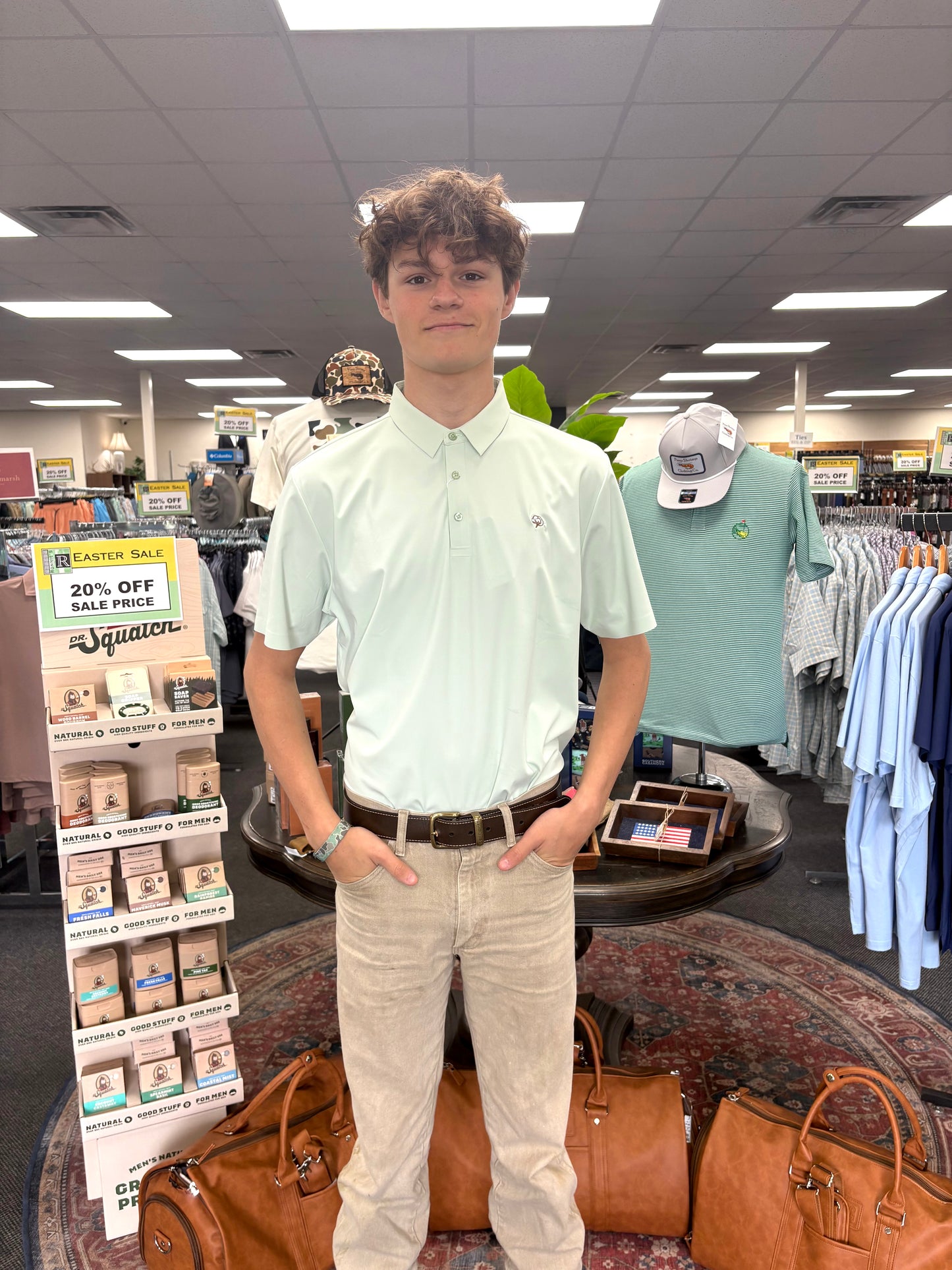 Ronnies peanut collection collared shirt