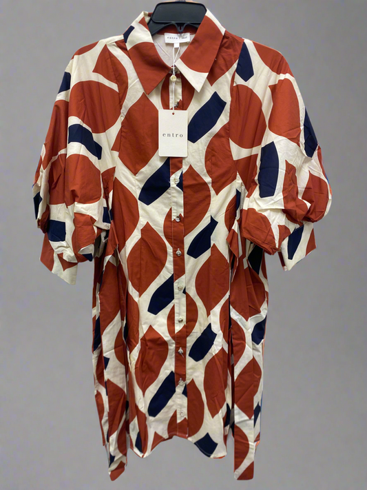 Rust Leaf Dress