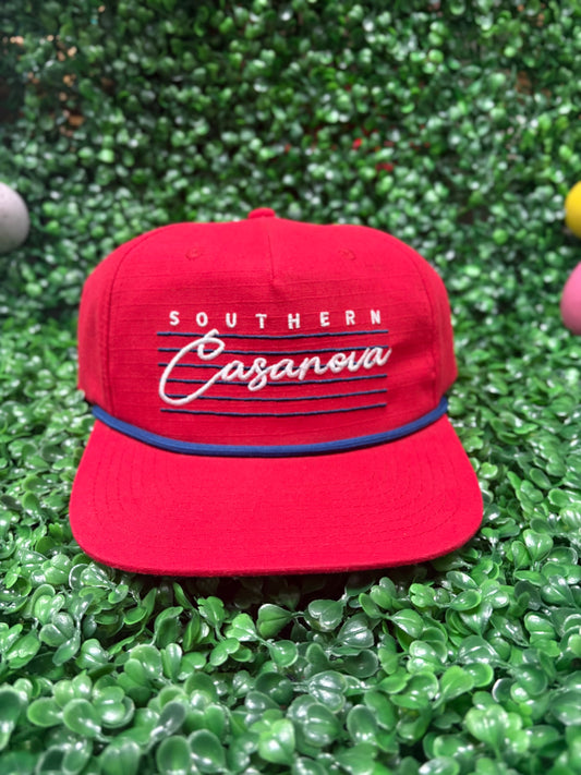 Southern casanova red flat bill