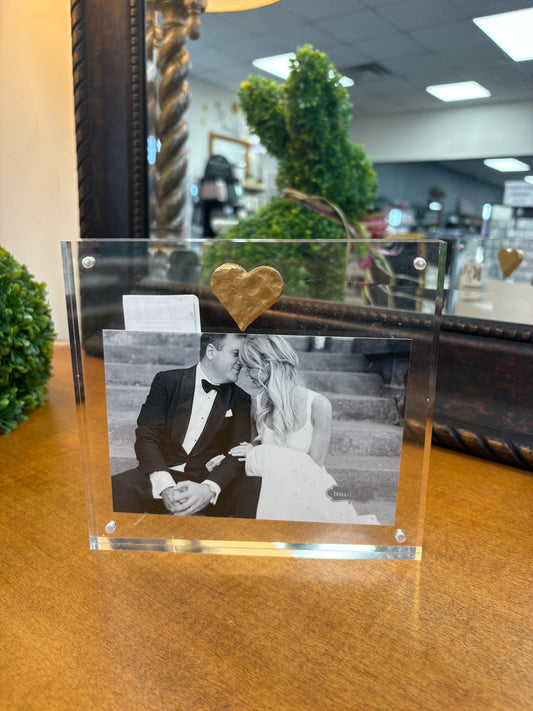 MudPie Clear Picture Frame