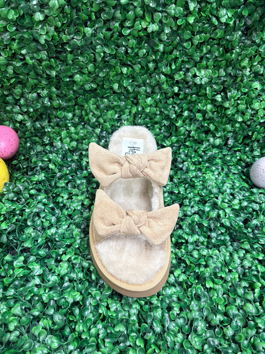 Hey girly fur slide/sandals