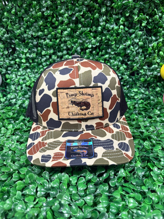 Pimp Shrimp camo hat