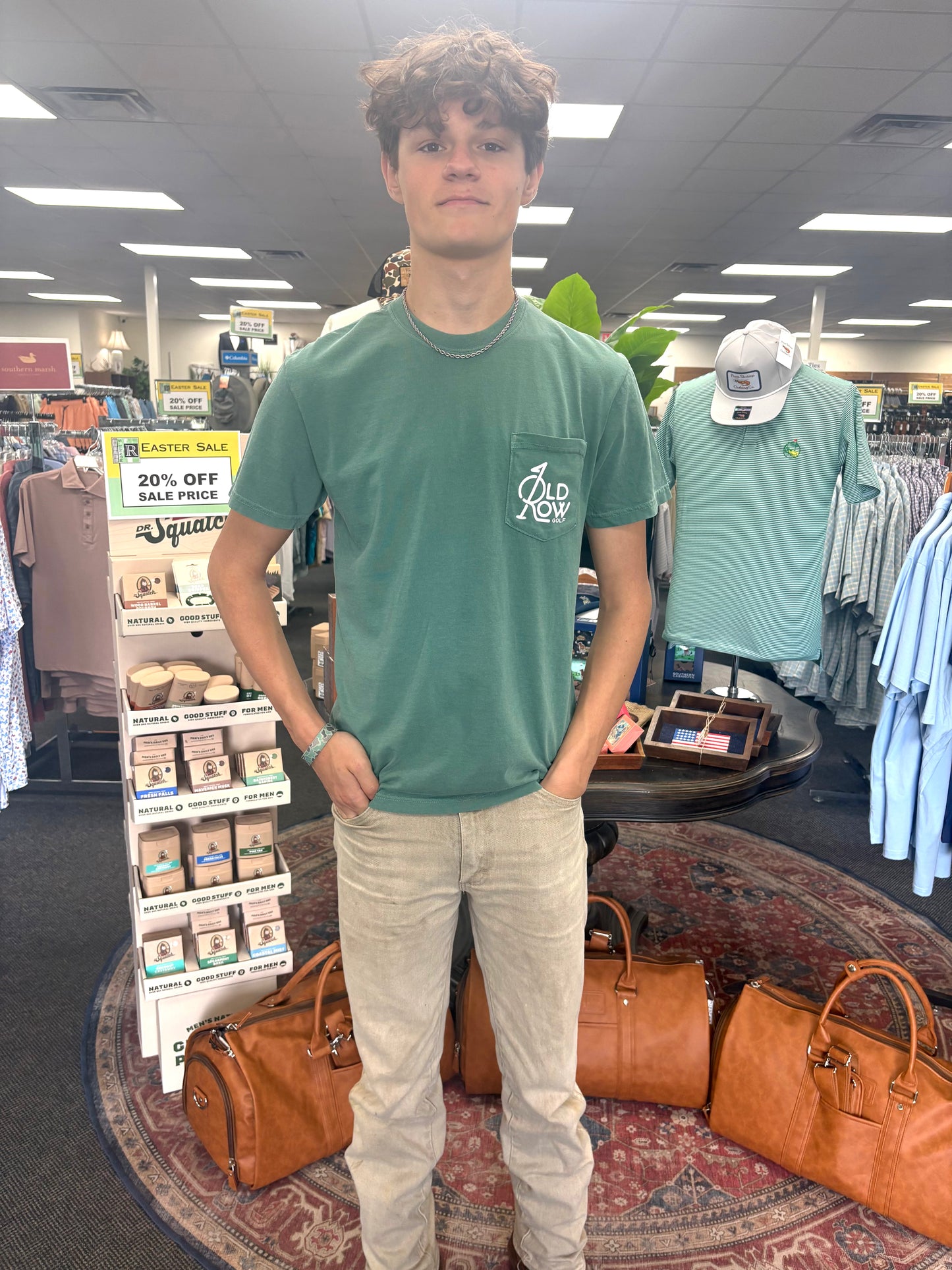 Old row short sleeve t shirt
