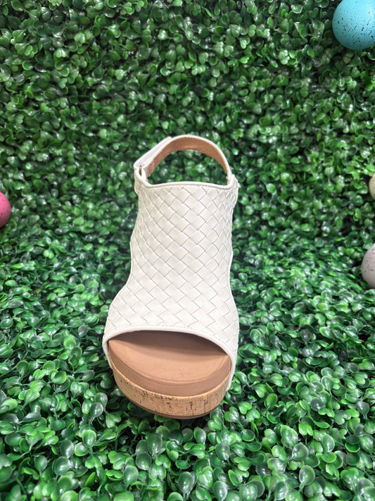 Corkys woven wedge