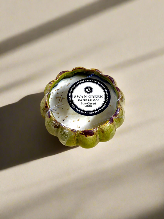 Sin-Kissed Linen Candle